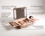 Infinity BeautyVault™ – Lighted Makeup Organizer