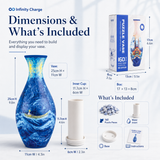 Infinity Puzzle Vase