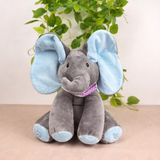 Infinity Peek-a-Boo Talking Elephant Plush