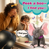 Infinity Peek-a-Boo Talking Elephant Plush