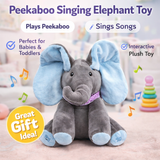 Infinity Peek-a-Boo Talking Elephant Plush
