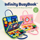 Infinity BusyBook™ Montessori Activity Board