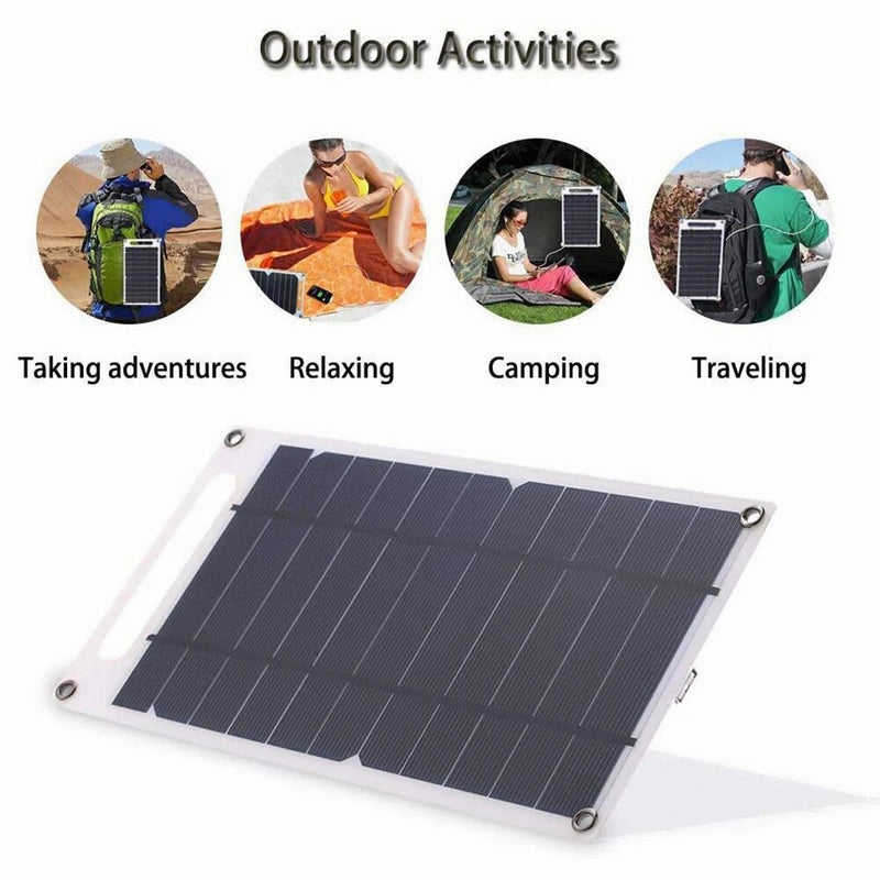 Portable Solar Panel USB Charger