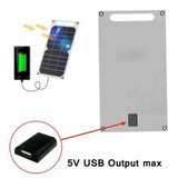 Portable Solar Panel USB Charger