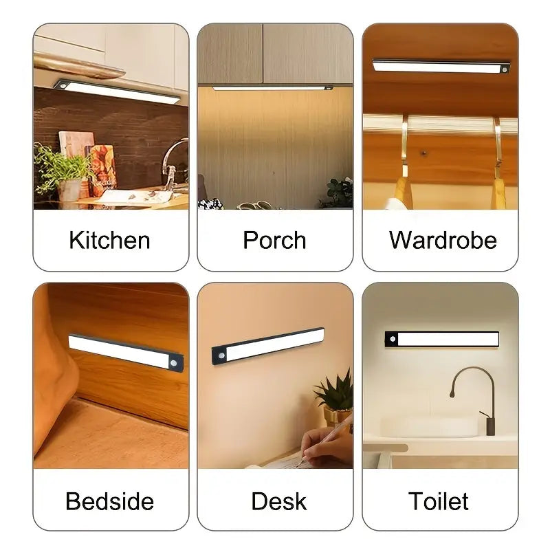 Led sensor on sale cabinet light