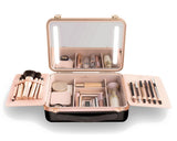 Infinity BeautyVault™ – Lighted Makeup Organizer